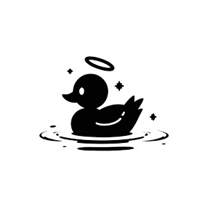 Angelic Duck Icon Vinyl Car Decal Sticker – Waterproof & UV-Resistant 3.4133333333333336" Angelic Duck Icon Vinyl Car Decal Sticker – Waterproof & UV-Resistant 3.4133333333333336"