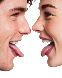 Playful Tongue Tease Vinyl Car Decal Sticker – Waterproof & UV-Resistant 4.0"