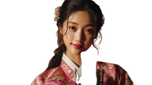 Singing In Hanbok V3 Vinyl Car Decal Sticker – Waterproof & UV-Resistant 2.72"