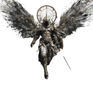 Battle Angel V11 Vinyl Car Decal Sticker – Waterproof & UV-Resistant 3.4133333333333336"