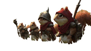 Adventuring Squirrels Vinyl Car Decal Sticker – Waterproof & UV-Resistant 2.72"