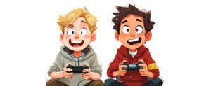 Boys Gaming Vinyl Car Decal Sticker – Waterproof & UV-Resistant 2.3466666666666667"