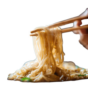 Eating Japanese Noodles Vinyl Car Decal Sticker – Waterproof & UV-Resistant 3.4133333333333336"
