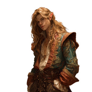 Flamboyant Fantasy Elf Vinyl Car Decal Sticker – Waterproof & UV-Resistant 3.4133333333333336"