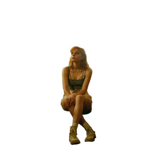 Redhead On Patio Vinyl Car Decal Sticker – Waterproof & UV-Resistant 3.4133333333333336"