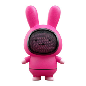 Pink Squid Game Rabbit Vinyl Car Decal Sticker – Waterproof & UV-Resistant 3.4133333333333336"