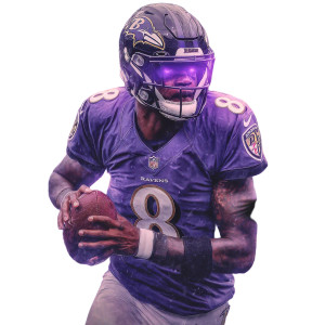 Lamar Jackson Unleashed Vinyl Car Decal Sticker – Waterproof & UV-Resistant 6.826666666666667"