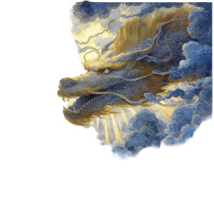 Golden Nimbus Dragon Vinyl Car Decal Sticker – Waterproof & UV-Resistant 3.4133333333333336" Golden Nimbus Dragon Vinyl Car Decal Sticker – Waterproof & UV-Resistant 3.4133333333333336"