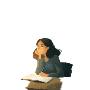 Thoughtful Writer V6 Vinyl Car Decal Sticker – Waterproof & UV-Resistant 3.4133333333333336"