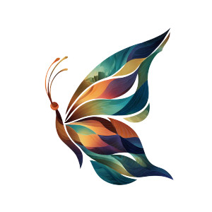 Iridescent Butterfly V5 Vinyl Car Decal Sticker – Waterproof & UV-Resistant 6.826666666666667" Iridescent Butterfly V5 Vinyl Car Decal Sticker – Waterproof & UV-Resistant 6.826666666666667"