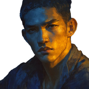 Vietnamese Portrait Vinyl Car Decal Sticker – Waterproof & UV-Resistant 3.4133333333333336"