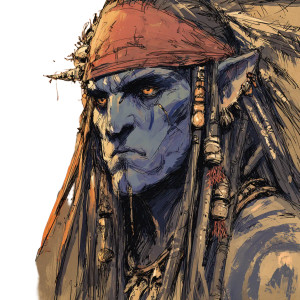 Blue Sea Elf V2 Vinyl Car Decal Sticker – Waterproof & UV-Resistant 3.4133333333333336"