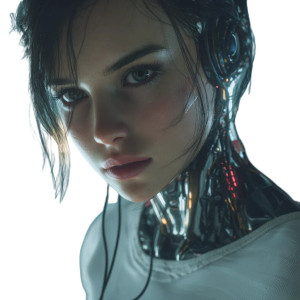 Cyberpunk Woman Portrait V14 Vinyl Car Decal Sticker – Waterproof & UV-Resistant 3.4133333333333336" Cyberpunk Woman Portrait V14 Vinyl Car Decal Sticker – Waterproof & UV-Resistant 3.4133333333333336"