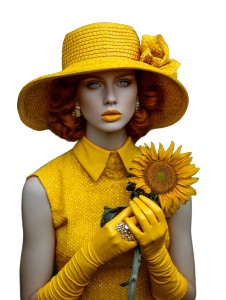 Giant Sunflower Woman Vinyl Car Decal Sticker – Waterproof & UV-Resistant 8.213333333333333" Giant Sunflower Woman Vinyl Car Decal Sticker – Waterproof & UV-Resistant 8.213333333333333"