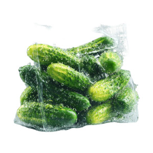 Bagged Cucumbers Vinyl Car Decal Sticker – Waterproof & UV-Resistant 3.4133333333333336"