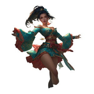 Asian Pirate Girl Vinyl Car Decal Sticker – Waterproof & UV-Resistant 3.4133333333333336" Asian Pirate Girl Vinyl Car Decal Sticker – Waterproof & UV-Resistant 3.4133333333333336"