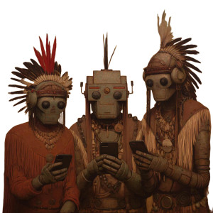 Natives At Function Vinyl Car Decal Sticker – Waterproof & UV-Resistant 3.4133333333333336"