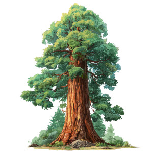 Giant Redwood Tree Vinyl Car Decal Sticker – Waterproof & UV-Resistant 6.826666666666667" Giant Redwood Tree Vinyl Car Decal Sticker – Waterproof & UV-Resistant 6.826666666666667"