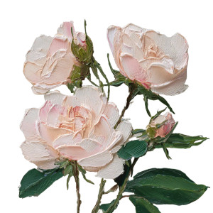 Pale Pink Roses Vinyl Car Decal Sticker – Waterproof & UV-Resistant 3.4133333333333336" Pale Pink Roses Vinyl Car Decal Sticker – Waterproof & UV-Resistant 3.4133333333333336"