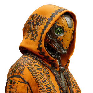 Cyberpunk Robot V20 Vinyl Car Decal Sticker – Waterproof & UV-Resistant 6.826666666666667"
