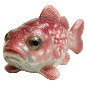 Fish Toy V2 Vinyl Car Decal Sticker – Waterproof & UV-Resistant 3.4133333333333336"