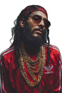 Arab Hip-Hop Singer Vinyl Car Decal Sticker – Waterproof & UV-Resistant 8.96"