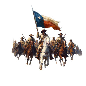 Cavalry Charge Vinyl Car Decal Sticker – Waterproof & UV-Resistant 3.4133333333333336"
