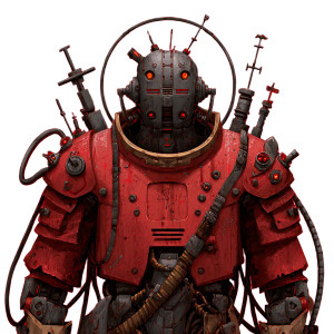 Cyberpunk Fear Robot Vinyl Car Decal Sticker – Waterproof & UV-Resistant 3.4133333333333336"