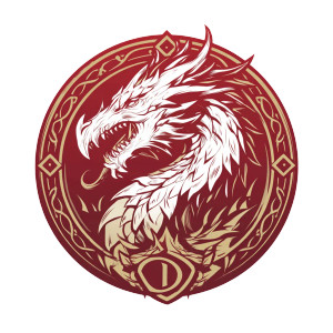 D&D Icon V2 Vinyl Car Decal Sticker – Waterproof & UV-Resistant 6.826666666666667"