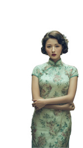 Vintage Cheongsam Beauty Vinyl Car Decal Sticker – Waterproof & UV-Resistant 4.8533333333333335"