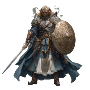 Elf Mage Warrior Vinyl Car Decal Sticker – Waterproof & UV-Resistant 3.4133333333333336"