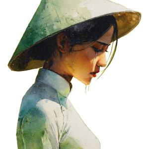 Sad Vietnamese Woman Vinyl Car Decal Sticker – Waterproof & UV-Resistant 3.4133333333333336" Sad Vietnamese Woman Vinyl Car Decal Sticker – Waterproof & UV-Resistant 3.4133333333333336"