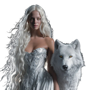 Moonlit Fantasy Duo Vinyl Car Decal Sticker – Waterproof & UV-Resistant 3.4133333333333336"