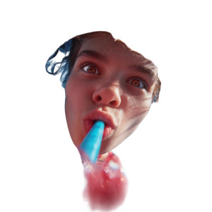 Strawberry Slush Sip Vinyl Car Decal Sticker – Waterproof & UV-Resistant 6.826666666666667"