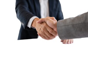 Business Handshake Deal V4 Vinyl Car Decal Sticker – Waterproof & UV-Resistant 2.986666666666667"
