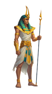 Egyptian God King Vinyl Car Decal Sticker – Waterproof & UV-Resistant 4.8533333333333335"