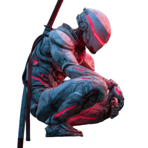 Cyber Ninja Robot V4 Vinyl Car Decal Sticker – Waterproof & UV-Resistant 3.4133333333333336" Cyber Ninja Robot V4 Vinyl Car Decal Sticker – Waterproof & UV-Resistant 3.4133333333333336"