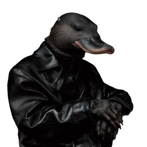 Stylish Platypus Vinyl Car Decal Sticker – Waterproof & UV-Resistant 3.4133333333333336"