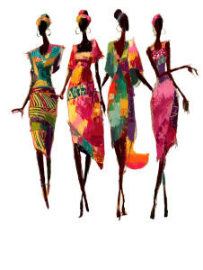 Elegant African Dancers Vinyl Car Decal Sticker – Waterproof & UV-Resistant 8.213333333333333"