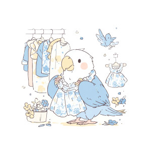 Cute Cartoon Parrots Vinyl Car Decal Sticker – Waterproof & UV-Resistant 3.4133333333333336" Cute Cartoon Parrots Vinyl Car Decal Sticker – Waterproof & UV-Resistant 3.4133333333333336"
