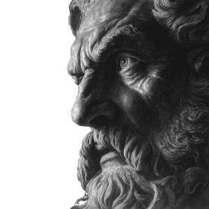 Zeus Portrait V14 Vinyl Car Decal Sticker – Waterproof & UV-Resistant 3.4133333333333336" Zeus Portrait V14 Vinyl Car Decal Sticker – Waterproof & UV-Resistant 3.4133333333333336"