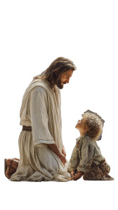 Jesus And Child V12 Vinyl Car Decal Sticker – Waterproof & UV-Resistant 9.706666666666667"