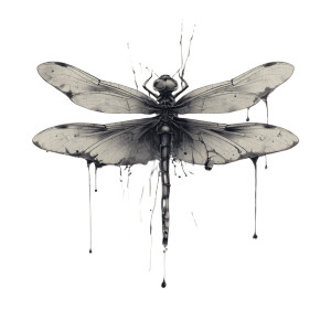 Dragonfly Tattoo Vinyl Car Decal Sticker – Waterproof & UV-Resistant 3.4133333333333336" Dragonfly Tattoo Vinyl Car Decal Sticker – Waterproof & UV-Resistant 3.4133333333333336"