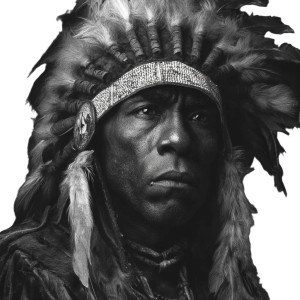 Black Indian Vinyl Car Decal Sticker – Waterproof & UV-Resistant 3.4133333333333336"