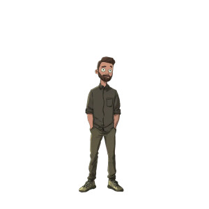 Young Bearded Guy Vinyl Car Decal Sticker – Waterproof & UV-Resistant 3.4133333333333336" Young Bearded Guy Vinyl Car Decal Sticker – Waterproof & UV-Resistant 3.4133333333333336"