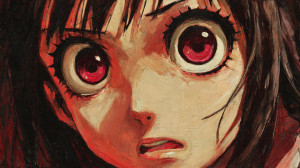 Horror Anime Girl V2 Vinyl Car Decal Sticker – Waterproof & UV-Resistant 2.72"