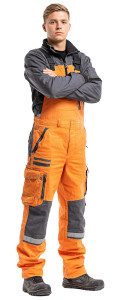 Work Overalls Portrait Vinyl Car Decal Sticker – Waterproof & UV-Resistant 5.76"