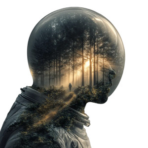 Astronaut Terrarium Helmet Vinyl Car Decal Sticker – Waterproof & UV-Resistant 3.4133333333333336"