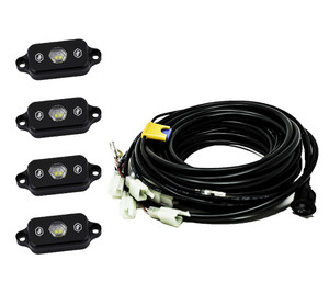 Illuminate Your Vehicle with Baja Design Underbody Light Kit | Set of 4 LED Lights | Universal Mount Illuminate Your Vehicle with Baja Design Underbody Light Kit | Set of 4 LED Lights | Universal Mount