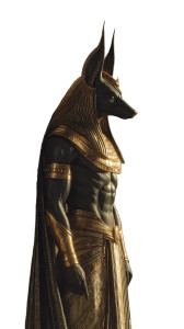 Anubis In Pyramid Vinyl Car Decal Sticker – Waterproof & UV-Resistant 4.8533333333333335"